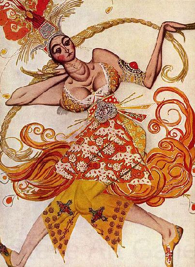 Leon Bakst Ballettfigurine zu: Feuervogel